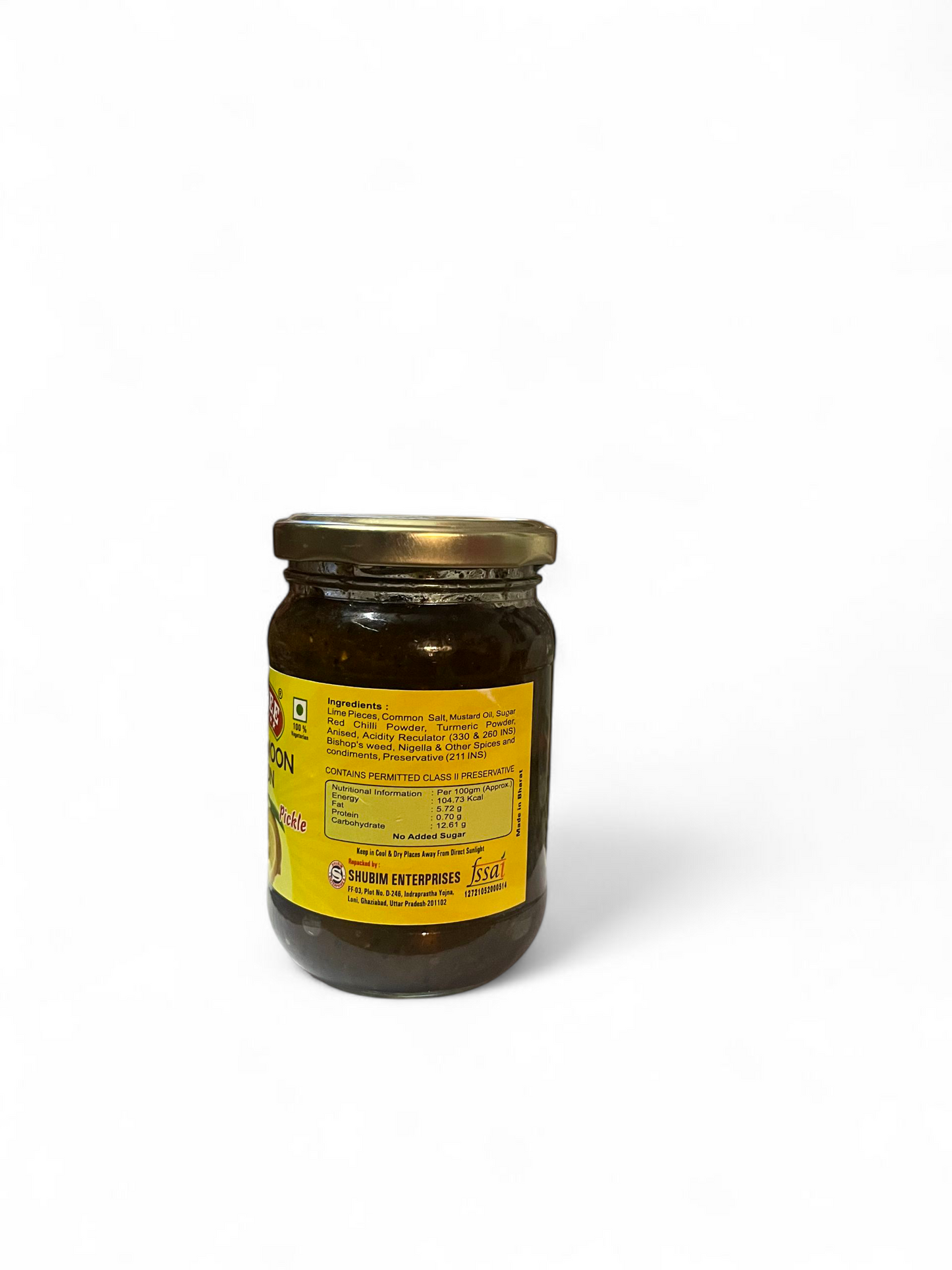 Sweet Moon Lemon Pickle 300gm