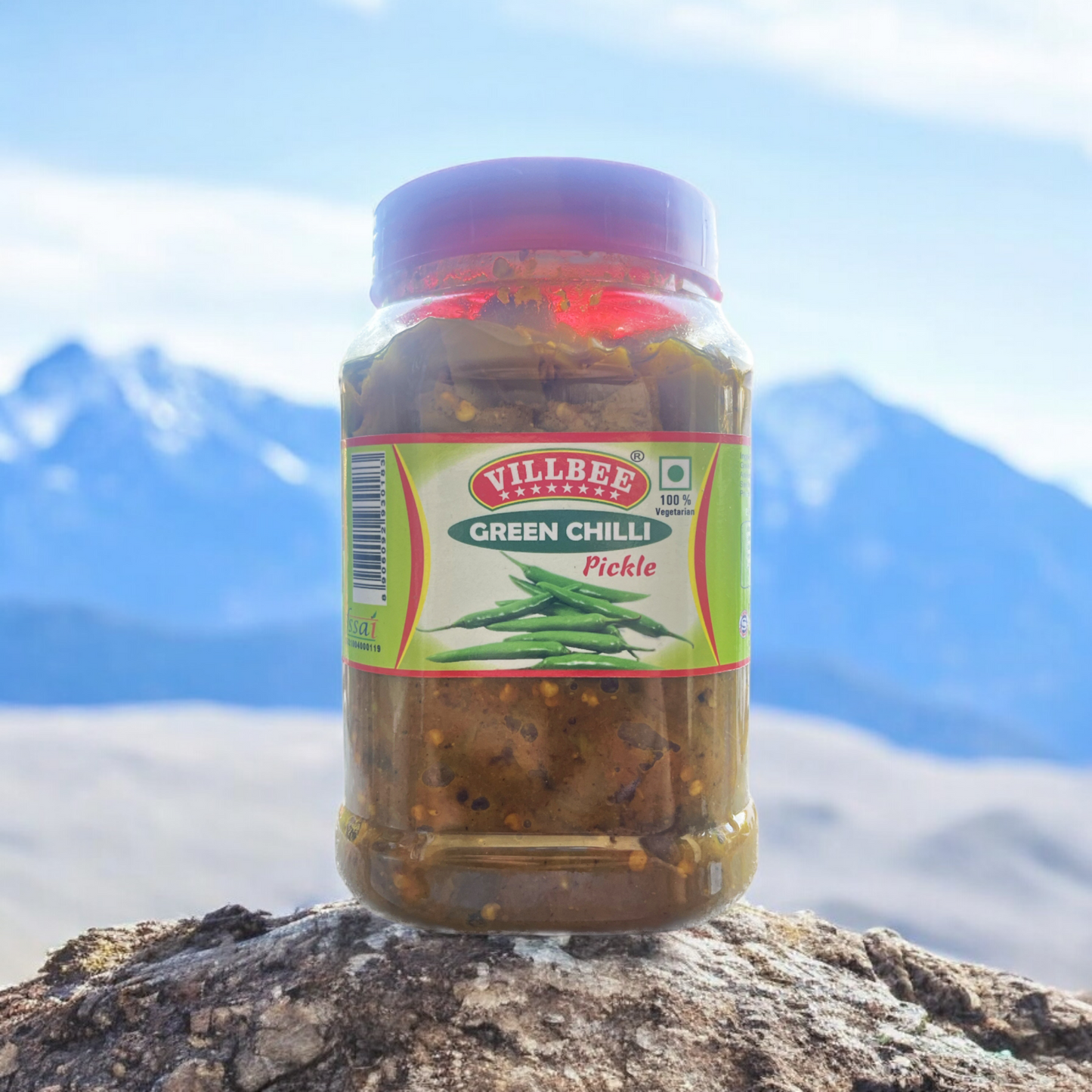 GREEN CHILLI PICKLE 1Kg